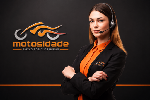 Bia, atendente da Moto Cidade